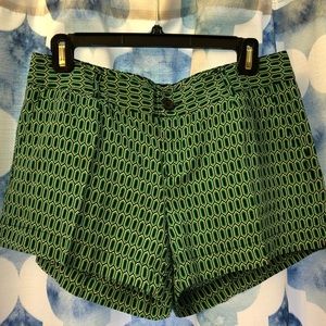 Banana Republic bright, bold and silky shorts